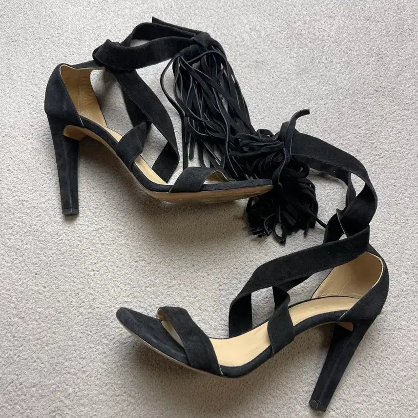 [BUNJANG] Chloé Leather Fringed Sandals / [36] 끌로에 leather Fringed Sandals -230