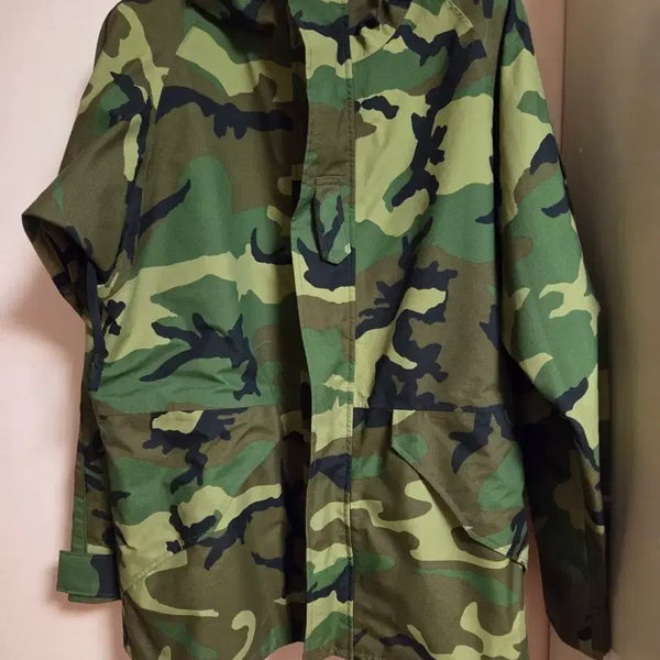 [BUNJANG] US Military Camo Gore-Tex Jacket and Pants Set / 미군 카모패턴 고어텍스 상하셋트