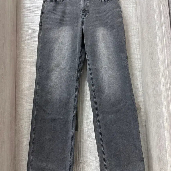 [BUNJANG] Chase Cult Grey Straight Denim Pants Size 30 / 체이스컬트 그레이 스트레이트 데님 팬츠 30호입니다