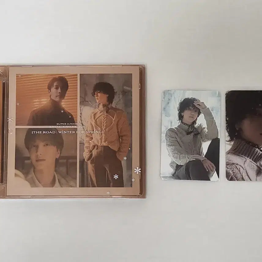 [BUNJANG] Super Junior Special Single Album The Road : Winter for Spring [B ver.] Lucky Draw Photocard / 슈퍼주니어 스페셜 싱글 앨범 (sm store 특전 포카)
