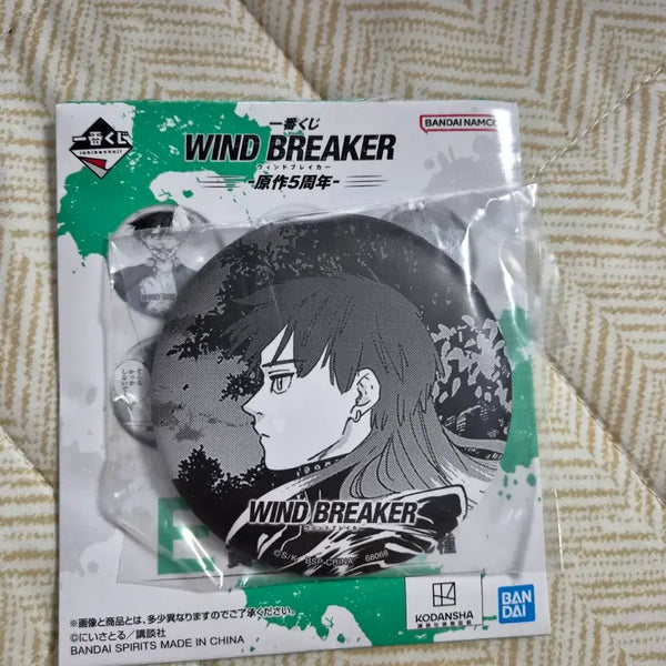 [BUNJANG] Wind Breaker Takiishi Badge / 윈드브레이커 쿠지 타키이시 뱃지