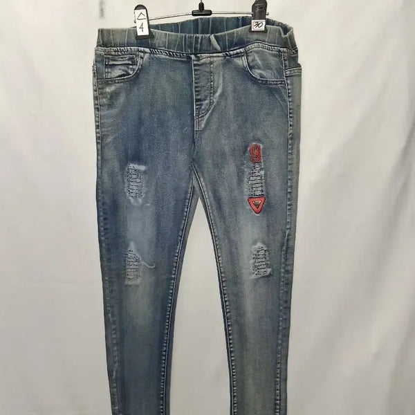 [BUNJANG] Distressed Wash Denim Pants Size 30 / 데미지 워싱 30여러개 데님 팬츠  두개 만원