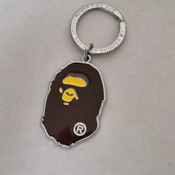 [BUNJANG] BAPE Ape Metal Keychain / 베이프 에이프 메탈 키체인
