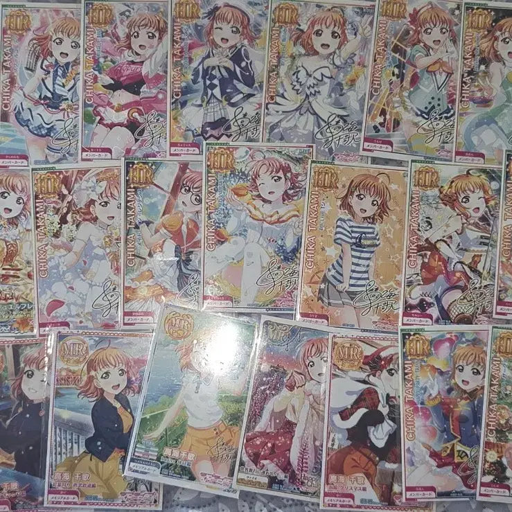 [BUNJANG] Love Live! Sunshine!! Takami Chika Ace of Play Set / [올클] 러브라이브 타카미 치카 아케페스 판매 카드