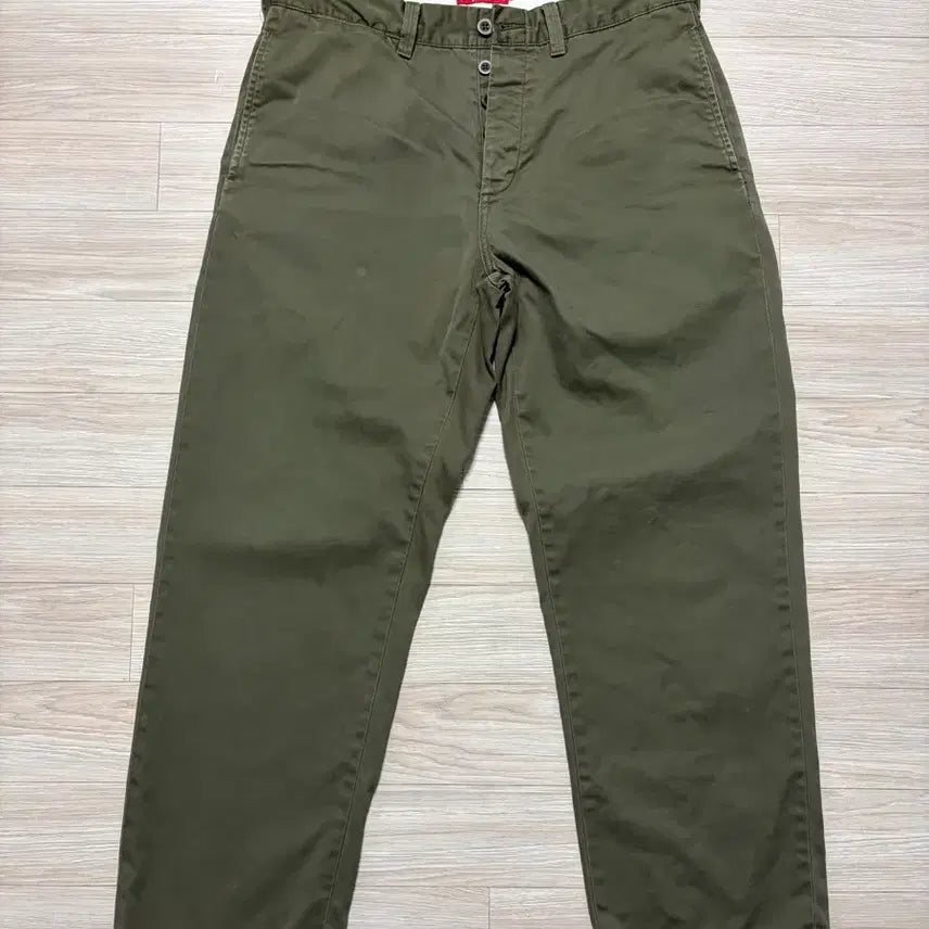 [BUNJANG] Supreme Pin Up Girl Pants Olive Green / 슈프림 핀업걸 팬츠 32 올리브 그린