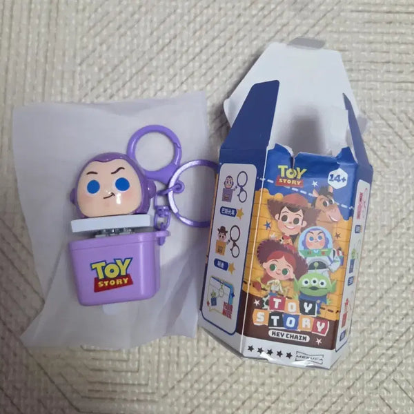 [BUNJANG] Disney Pixar Toy Story Buzz Lightyear Sound Clicker Keychain (New) / 토이스토리 정품 버즈 소리나는 딸깍이 키링 새상품