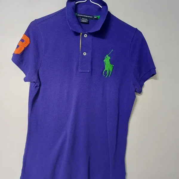 [BUNJANG] Ralph Lauren Women's Big Pony Short Sleeve Polo Shirt (Size S) / 여성 랄프로렌 빅포니 반팔 카라티셔츠 (90)