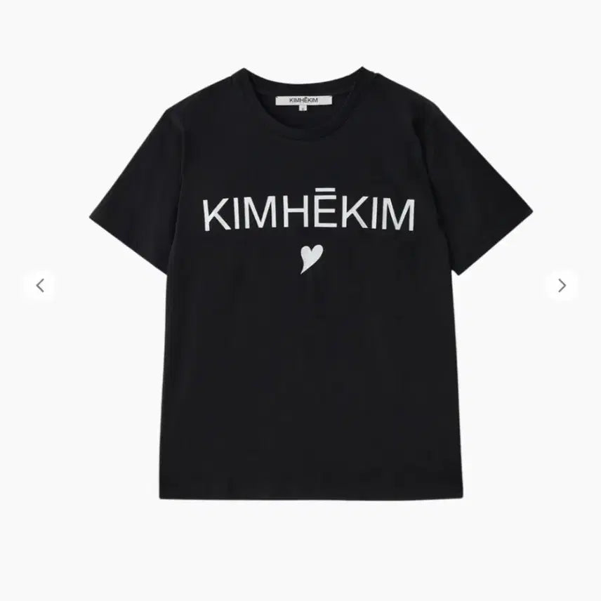 [BUNJANG] KIMHEKIM Heart T-Shirt / kimhekim 김해김 heart 티셔츠