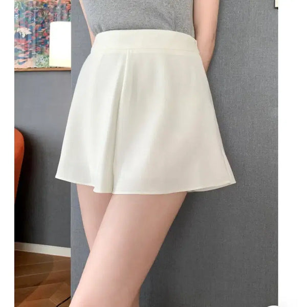 [BUNJANG] Desaire High-Waisted Office Look Slacks Shorts / 드샤르에 오피스룩 슬랙스 하이웨스트