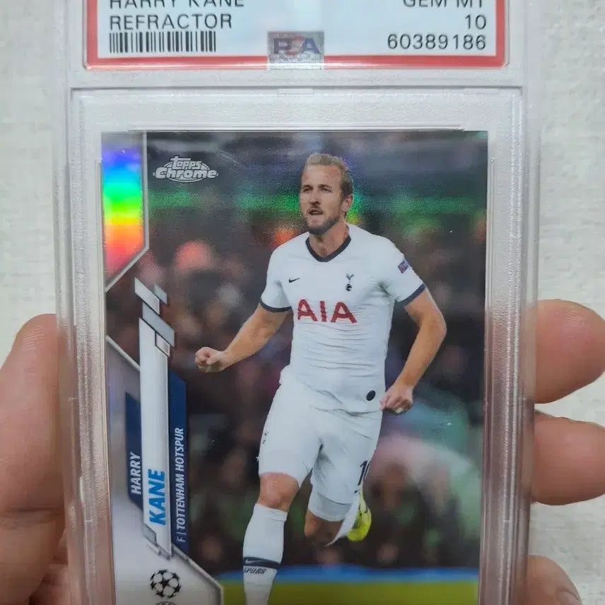 [BUNJANG] Harry Kane 2019-2020 Topps Chrome Refractor PSA 10 Card / 19-20탑스크롬 해리케인 리플렉터 psa10