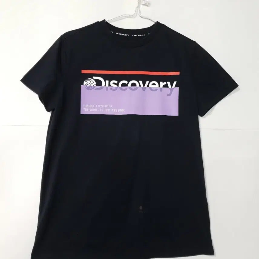 [BUNJANG] Discovery Expedition Black T-Shirt / 디스커버리 반팔 티셔츠 블랙 ㅡ0289