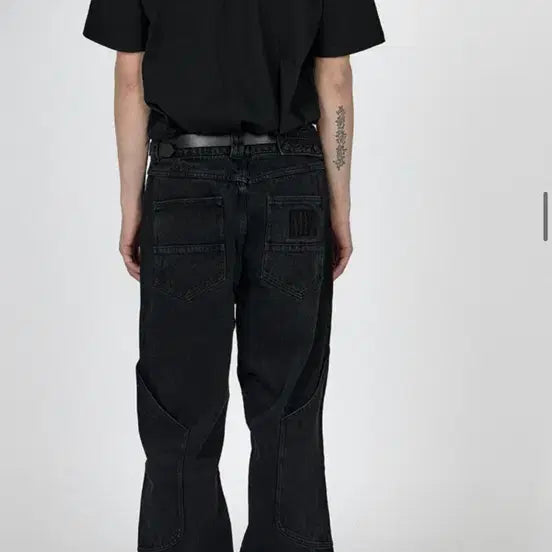 [BUNJANG] Plastic Product Calf Pocket Pants Black L / 플라스틱프로덕트 카프 포켓 팬츠 L mpa calf pants