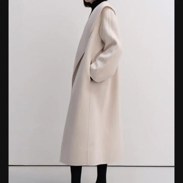 [BUNJANG] ORR Cream Long Coat / ORR 오르 롱코트-드라이완료