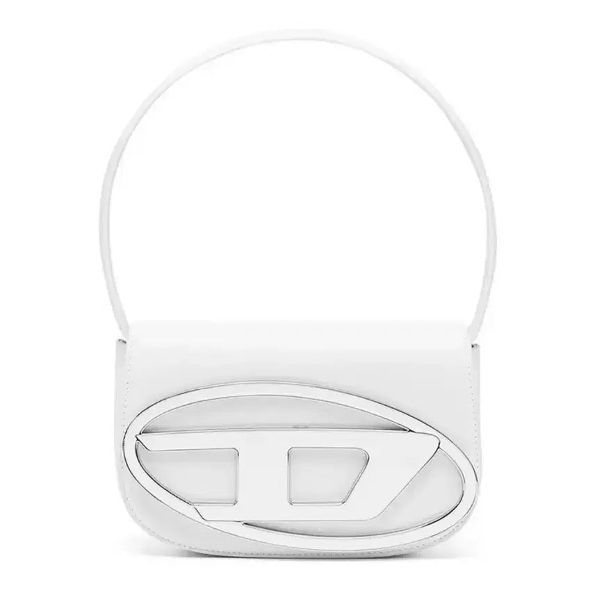 [BUNJANG] Diesel D Logo Shoulder Bag White / 디젤 숄더백 D 로고 가방 화이트