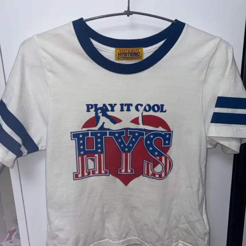 [BUNJANG] Hysteric Glamour Ringer T-Shirt / 히스테릭 글래머 링거티