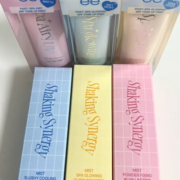 [BUNJANG] FEEU Spa UV Tone-Up Base & Shaking Synergy Mist / 퓌 스파 UV 톤업 베이스, 쉐이킹 시너지 미스트 전제품 미개봉 새제품