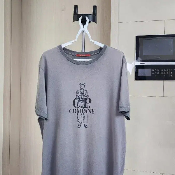 [BUNJANG] CP Company Graphic T-Shirt XL Grey / 정품 CP COMPANY 그래픽 반팔티 XL 그레이