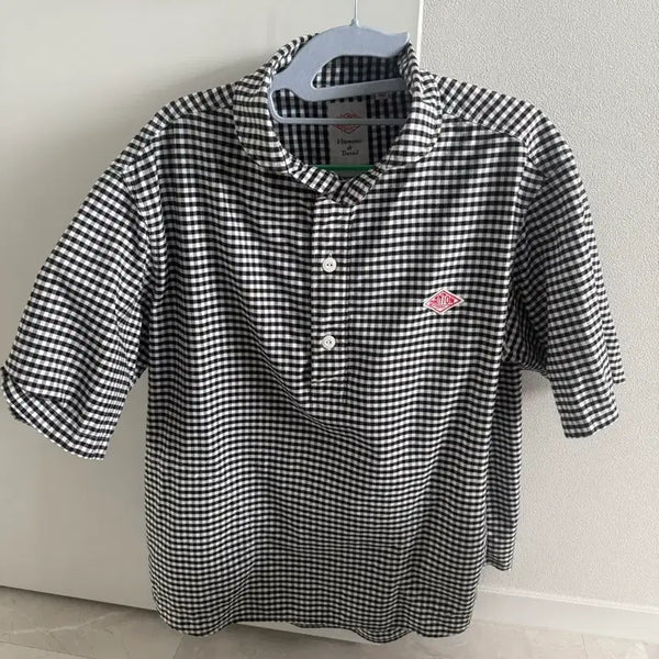 [BUNJANG] DanTon Check Shirt Men's Size 42 / 단톤 체크 셔츠 남자 42사이즈