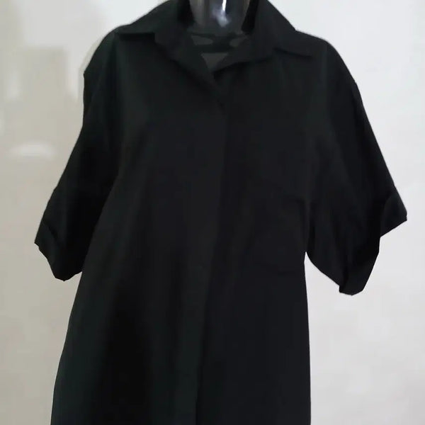 [BUNJANG] Massimo Dutti Loose Shirt Blouse / 마시모두띠 루즈 셔츠 블라우스