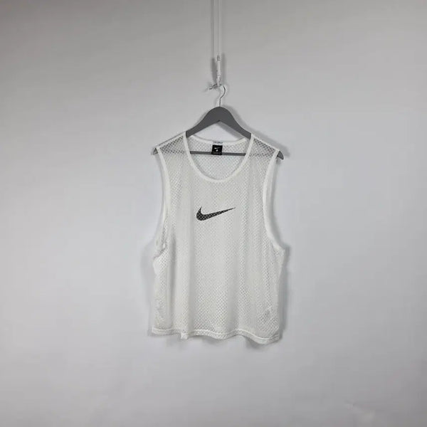 [BUNJANG] Nike White Mesh Sleeveless Vest Men's XL / 나이키 민소매 메쉬 조끼 화이트 남 110, 260709