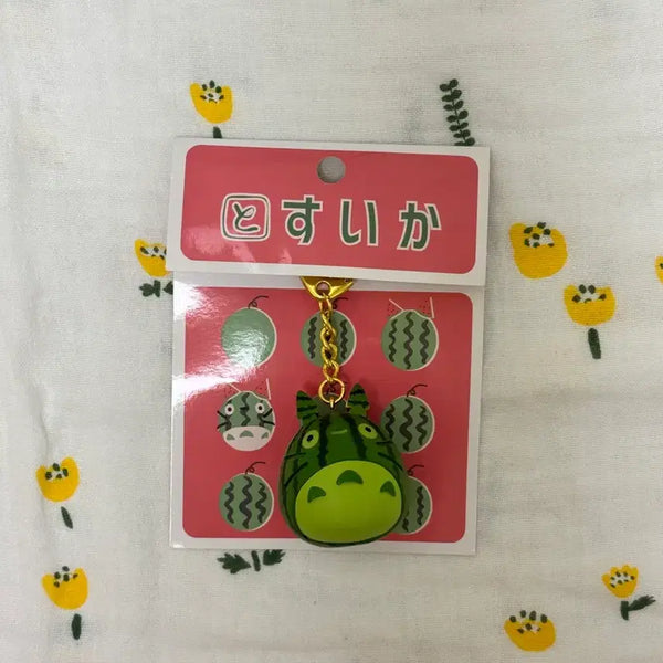 [BUNJANG] Totoro Watermelon Keychain / 토토로 수박키링