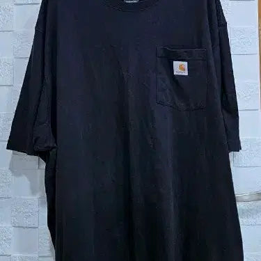 [BUNJANG] Carhartt Pocket T-Shirt Loose Fit Black XL / (O)칼하트 포켓 반팔티 루즈핏 블랙 2XL