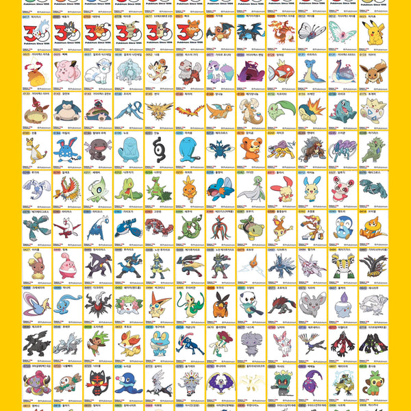 [BUNJANG] Pokemon Bread Stickers (Tti-bu-ssil) 30th Anniversary Season 5 Full Set (150 types) / 포켓몬 띠부씰 2026년 시즌5 30주년 150종 전종 세트 입니다.