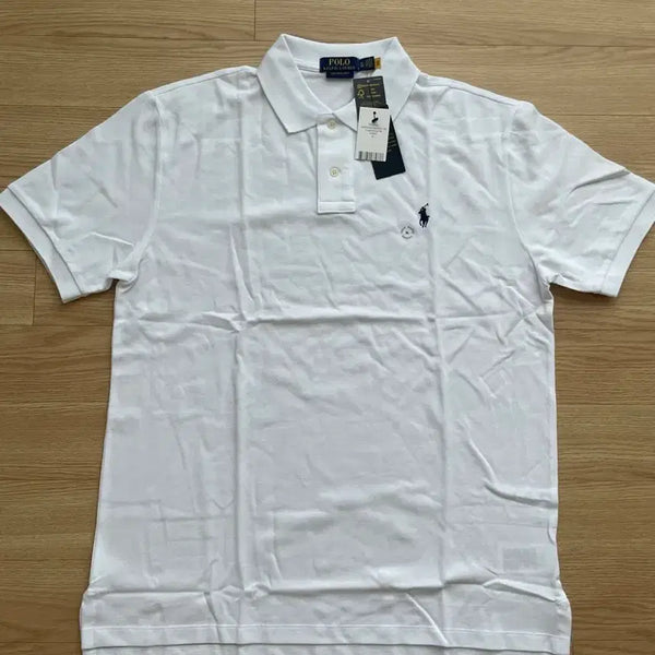 [BUNJANG] Polo Ralph Lauren White Custom Fit Polo Shirt / (새상품) polo 폴로 랄프로렌 화이트 커스텀 카라티 L, XL