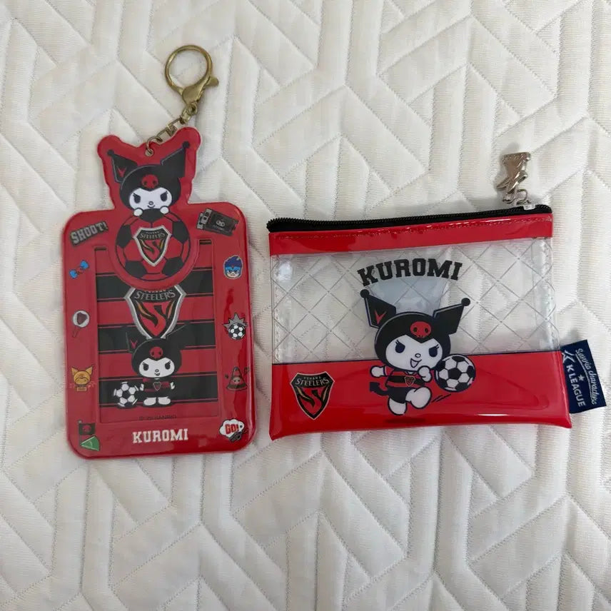 [BUNJANG] Pohang Steelers Kuromi Photocard Holder Pouch / 포항스틸러스 쿠로미 포카홀더 파우치