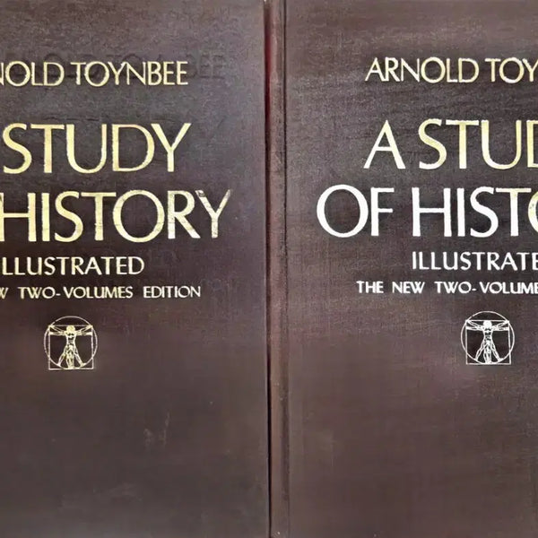 [BUNJANG] Arnold Toynbee A Study of History Illustrated Edition Set Volumes 1-2 / 희귀 고서  아놀드 토인비  도설 역사의 연구  1 2권 합본 세트