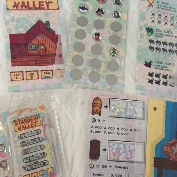 [BUNJANG] Stardew Valley Cash Flow Inserts / 스타듀밸리 현금생활 속지