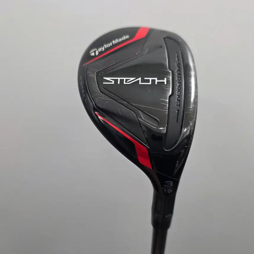 [BUNJANG] TaylorMade Stealth Utility 3 Iron 19° S-Flex, No Headcover / 테일러메이드코리아 스텔스 유틸리티 3번 19도 S강도 커버없음