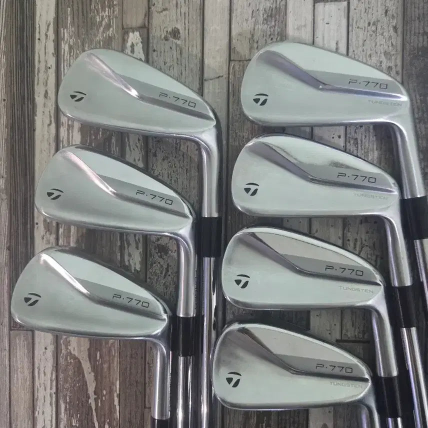 [BUNJANG] TaylorMade P770 Lightweight Steel Irons / 테일러메이드 P770 경량스틸 아이언(한국젝시오던롭정품)