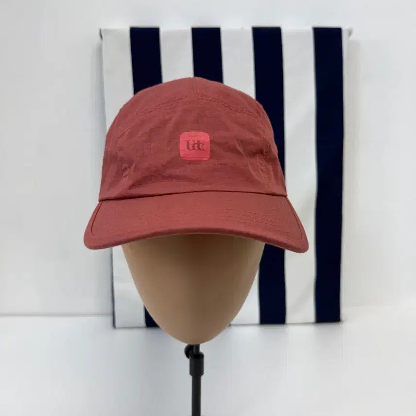 [BUNJANG] UNDERCONTROL UDC Ripstop 5-Panel Camp Cap Brick Red / 언더컨트롤 UDC 립스탑 5패널 캠프캡 볼캡 모자 Js