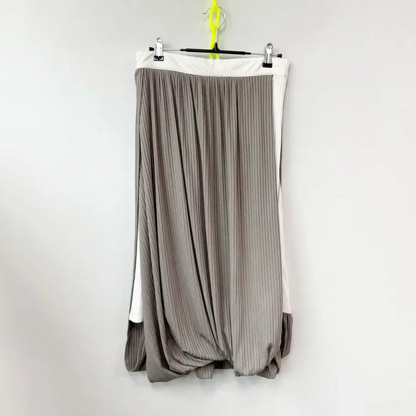 [BUNJANG] System Homme Pleats Long Skirt Khaki Size 26 / 시스템 한섬 플리츠롱스커트 카키 26
