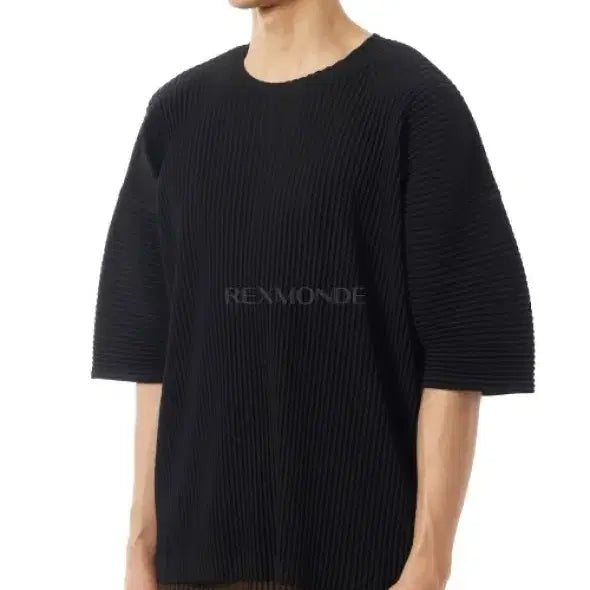 [BUNJANG] Issey Miyake Homme Plissé Short Sleeve T-shirt / 이세이미야케 옴므플리세 반팔티셔츠
