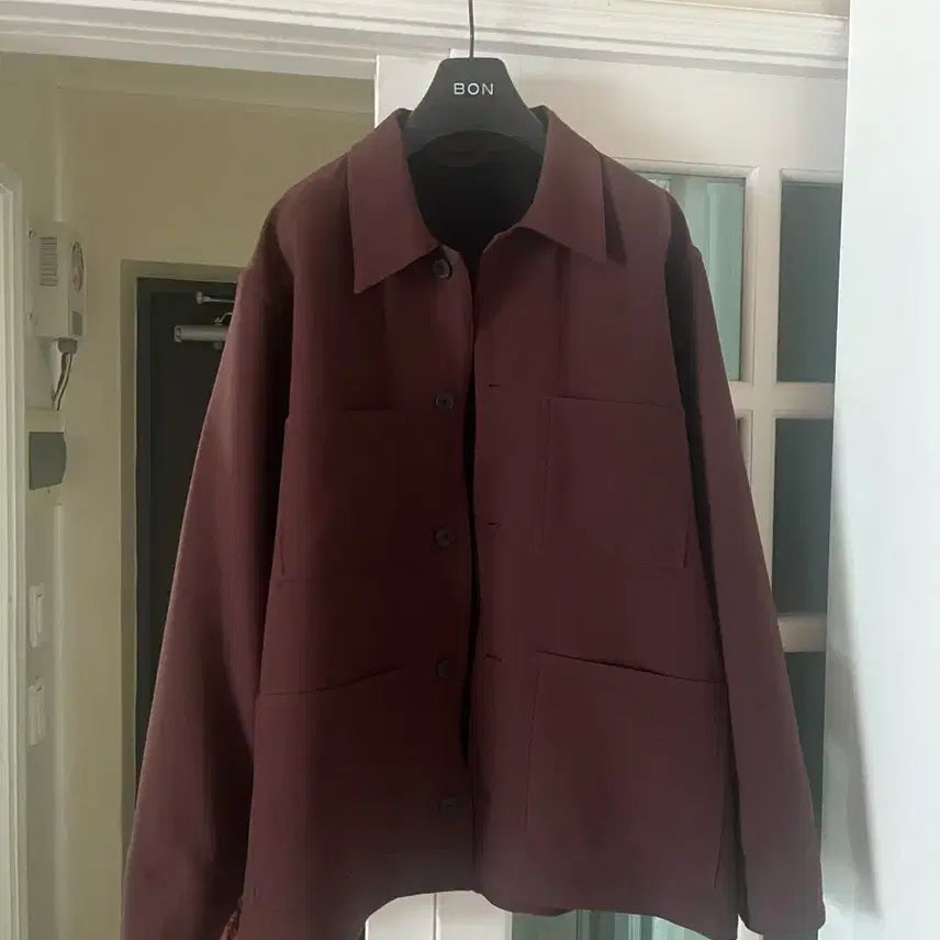 [BUNJANG] ZARA Men's Jacket Wine XL / ZARA 남성 자켓 (와인색)XL