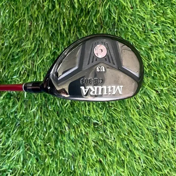 [BUNJANG] Miura Noblesse Men's 3-Iron Utility (19 Degree, Regular Flex) / 남자3번유틸리티 미우라노블레스 3번19도 중고유틸리티