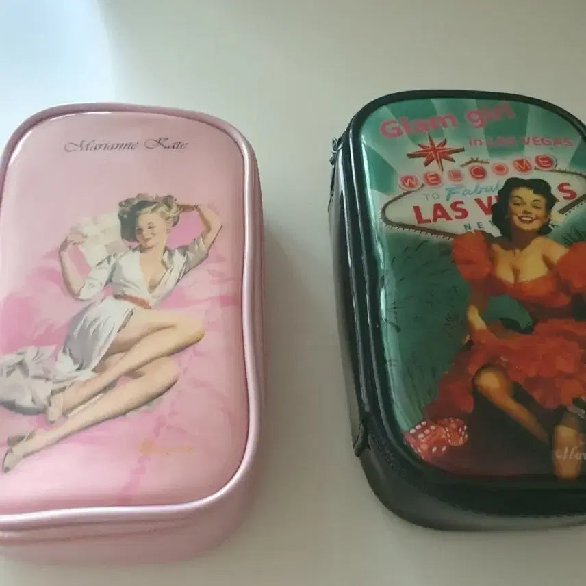 [BUNJANG] Marian Kate Authentic Pouch Set (2 Types) / 마리안케이트 정품 파우치 2종