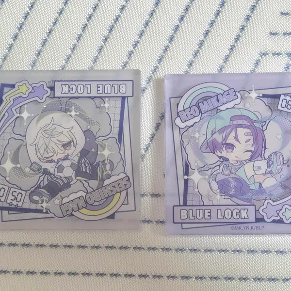 [BUNJANG] Blue Lock Pastel Pop Acrylic Corotto Bundle Set (Nagi, Reo) / 일괄) 블루록 파스텔팝 나기 레오 아크릴 코롯토 판매합니다