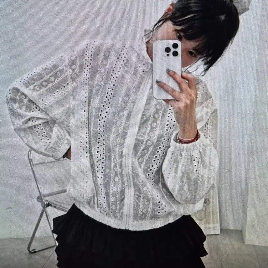 [BUNJANG] Punching Detail Jacket 2 Colors / (해외배송)펀칭 재킷 2컬러