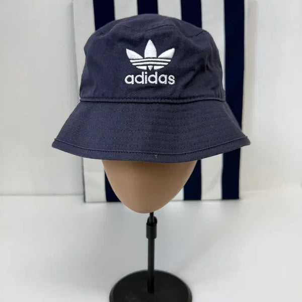 [BUNJANG] Adidas Originals Trefoil Bucket Hat Navy OSFM (HD9710) / 아디다스 오리지널스 트레포일 버킷햇 HD9710 네이비 59cm Js