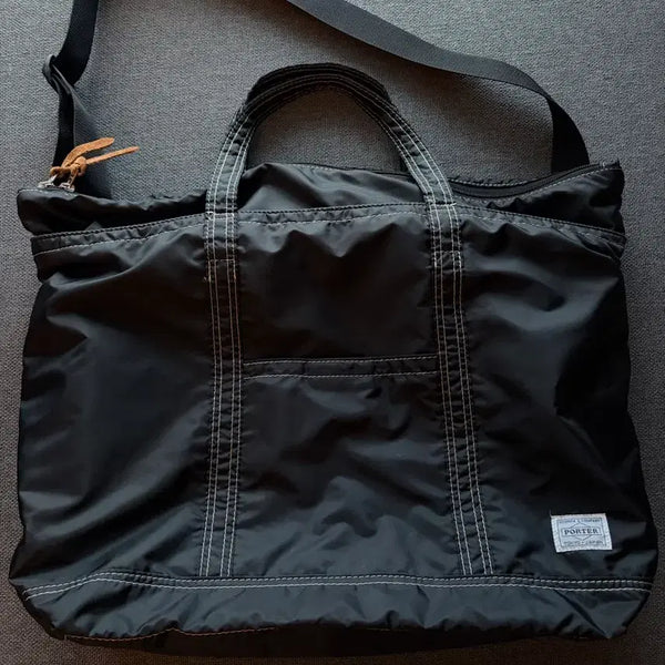 [BUNJANG] Porter Stitch Line 2WAY Big Tote Bag / 포터/ 포터스티치라인 2WAY 빅토트백