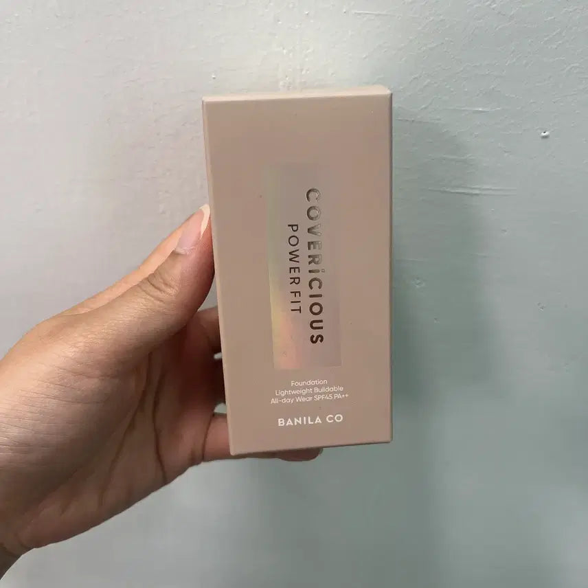 [BUNJANG] Banila Co. Covericious Power Fit Foundation SPF45 PA++ 21N Vanilla (New, Sealed) / 새상품(미개봉) 바닐라코 커버리셔스 파워 핏 파운데이션21N