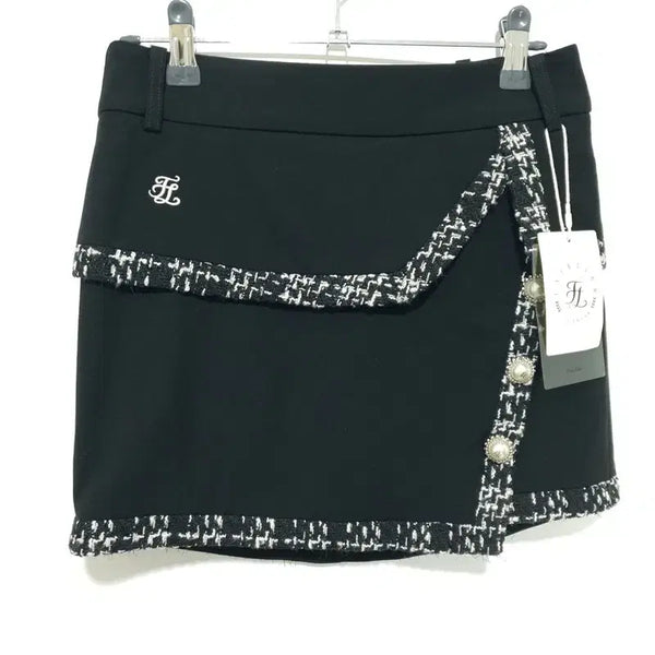[BUNJANG] Fair Liar Tweed Flap Skirt XS / 패어라이어 골프 플랩 트위드 스커트 XS_M2197