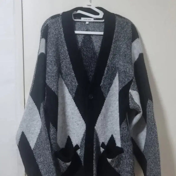 [BUNJANG] GLOBAL WORK Argyle Pattern Cardigan / GLOBAL WORK 아가일 패턴 가디건