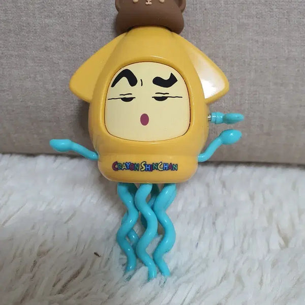 [BUNJANG] Shin-chan & Mange (Ojing-eo Dance) Dancing Figure / 맹구오징어 춤추는 피규어 새상품 동영상있음