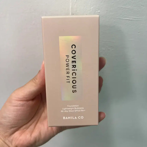[BUNJANG] Banila Co. Covericious Power Fit Foundation SPF45 PA++ 21 Peach (New, Sealed) / 새상품(미개봉) 바닐라코 커버리셔스 파워 핏 파운데이션21p peach