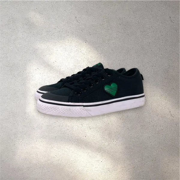 [BUNJANG] Adidas Nizza Trefoil Heart Sneakers (US 5.5) / [225] 아디다스 니짜 트레포일 하트 (No.678)