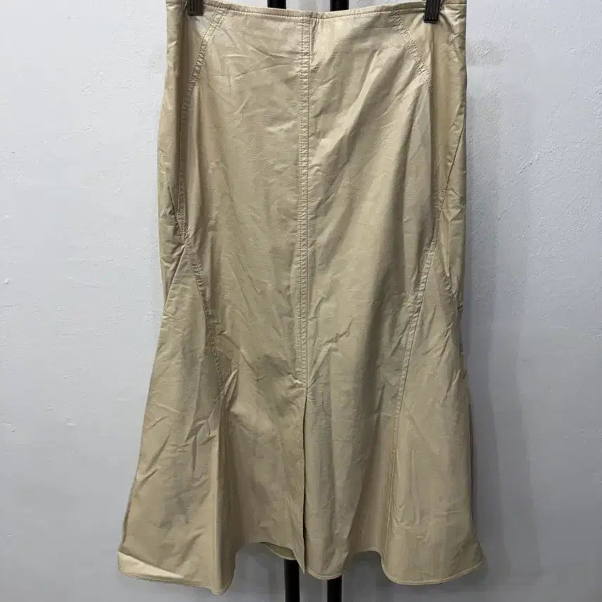 [BUNJANG] TIME 22SS Leather Long Skirt / 정품) TIME 타임1993 한섬 22ss 가죽 롱스커트 67(28)